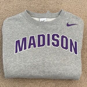 Nike Gray JMU Sweatshirt